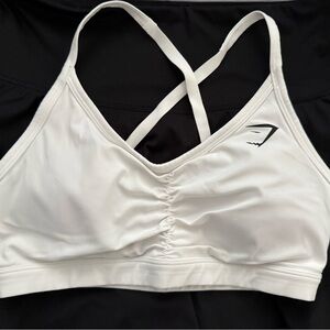 Gymshark White Sports Bra